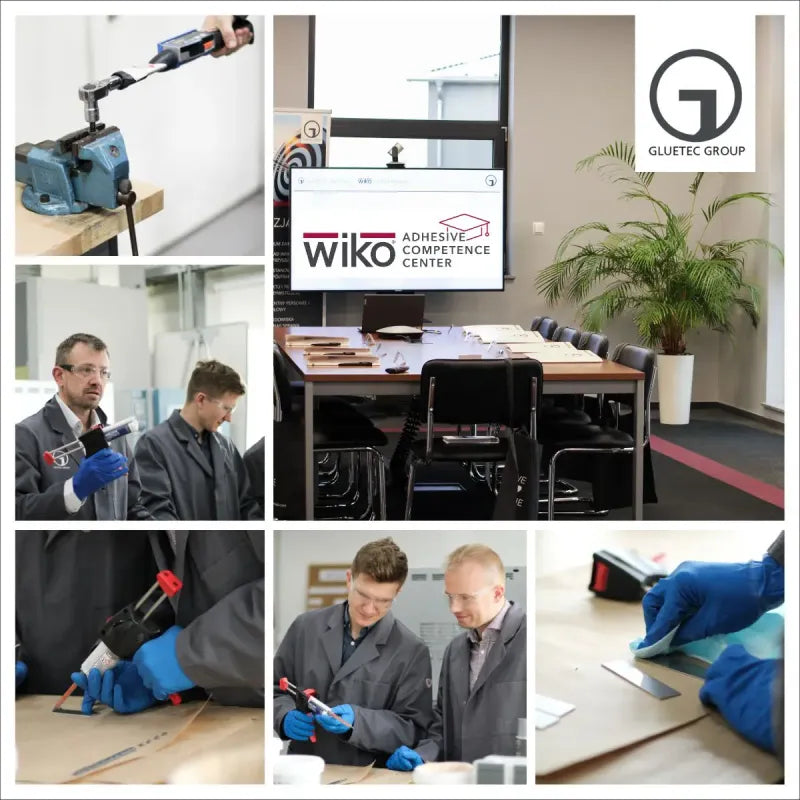 Erste Klebstoffschulung im neuen WIKO ADHESIVE COMPETENCE CENTER