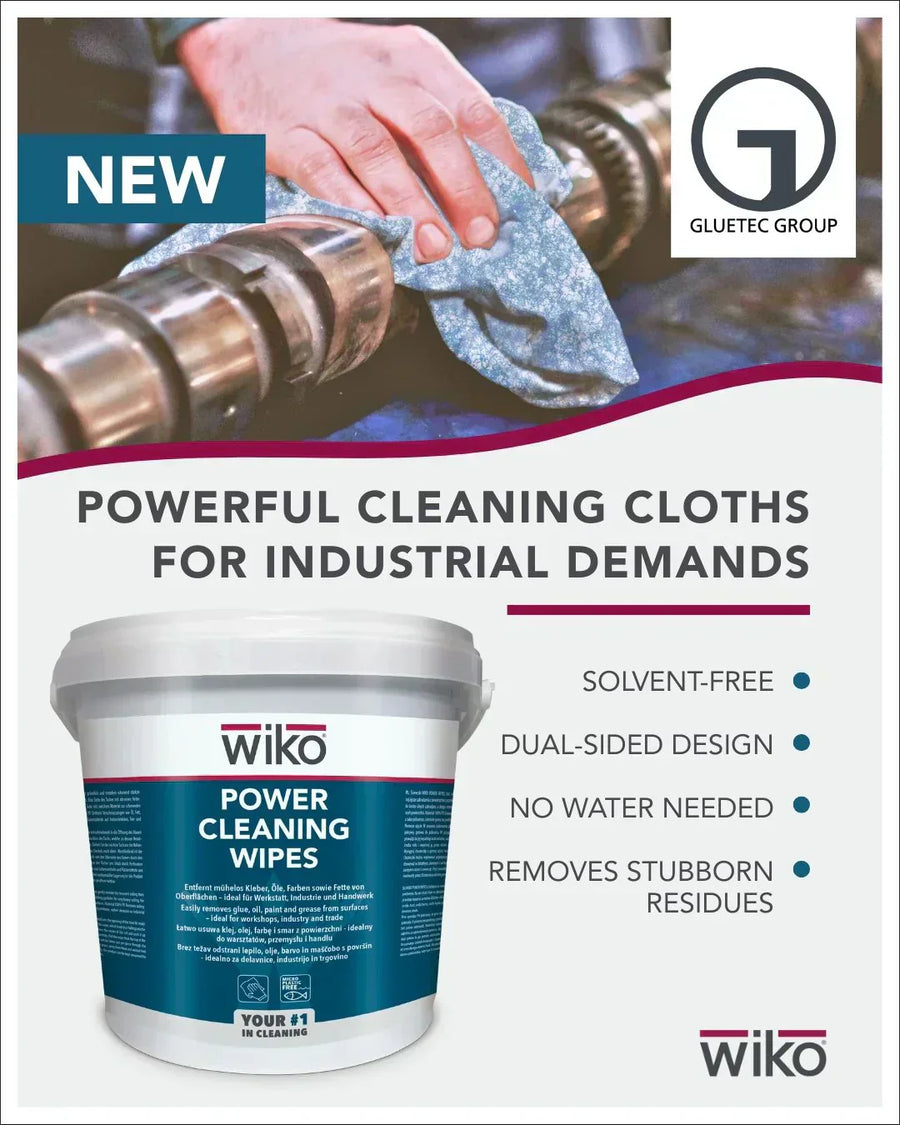 REINIGEN OHNE WASSER – DIE NEUEN WIKO® POWER CLEANING WIPES
