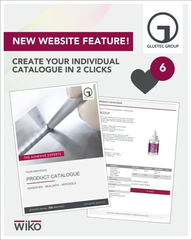 Neues Website-Feature - Ihr individueller Produktkatalog in nur zwei Schritten!