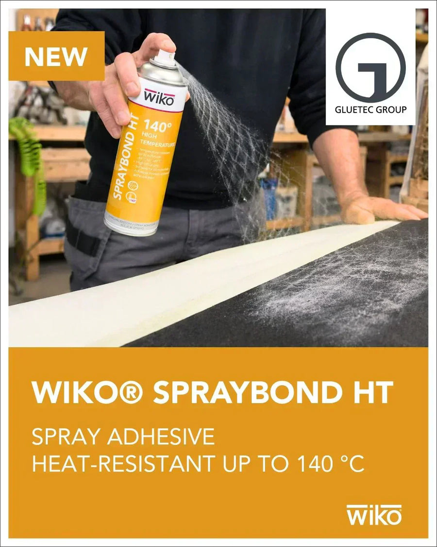 WIKO® SPRAYBOND HT: Der hitzebeständige Sprühklebstoff - maximale Klebkraft bei hohen Temperaturen
