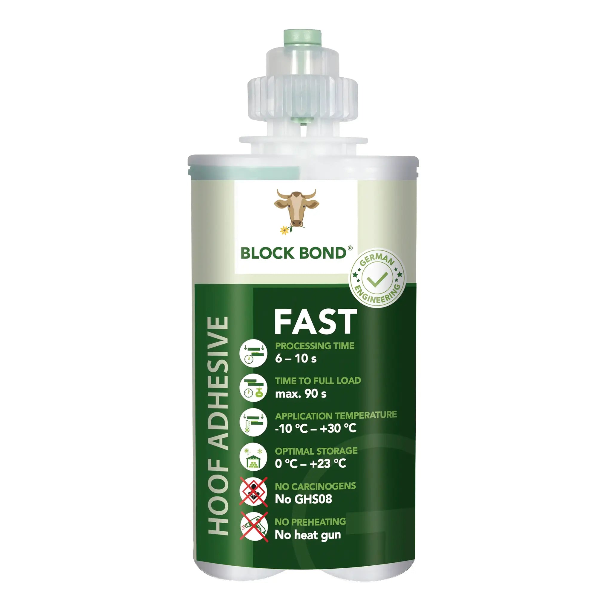 Block Bond Hoof Adhesive Fast - GLUETEC & WIKO
