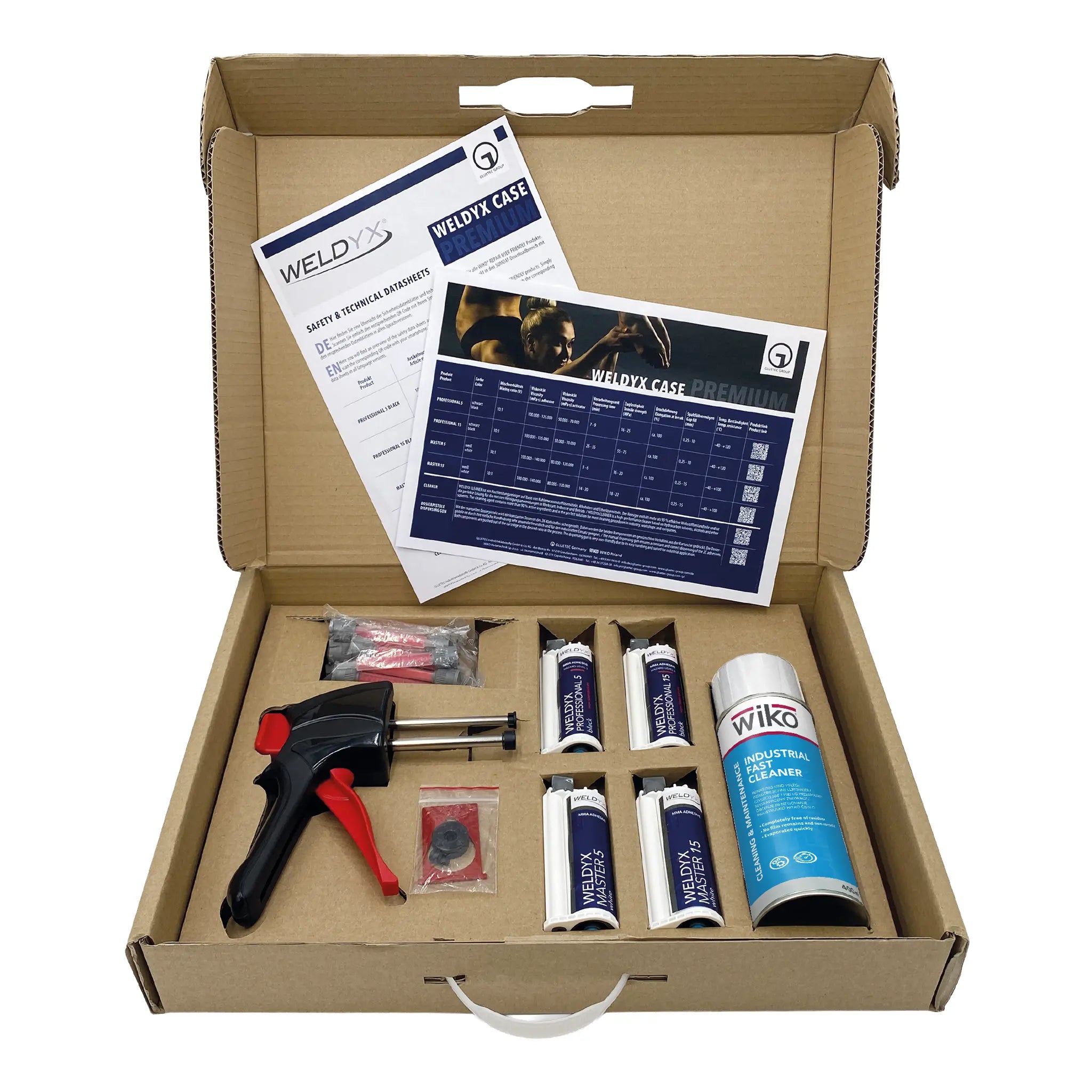 PREMIUM KOFFER - PROFESSIONAL & MASTER - GLUETEC & WIKO