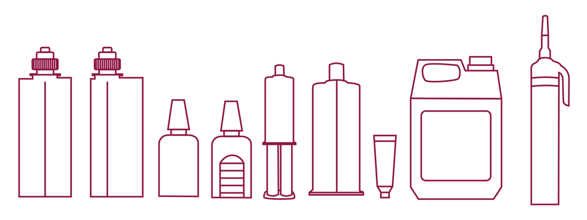 Filling Services Containers - GLUETEC & WIKO