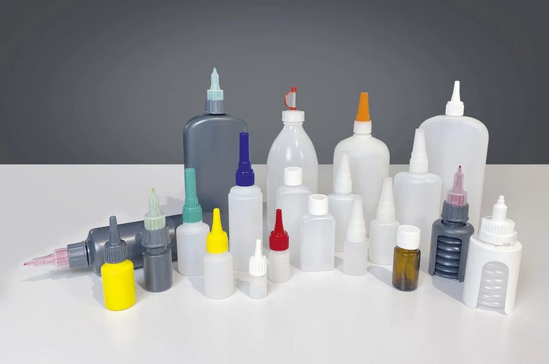 Flaschen Gruppenbild - GLUETEC & WIKO