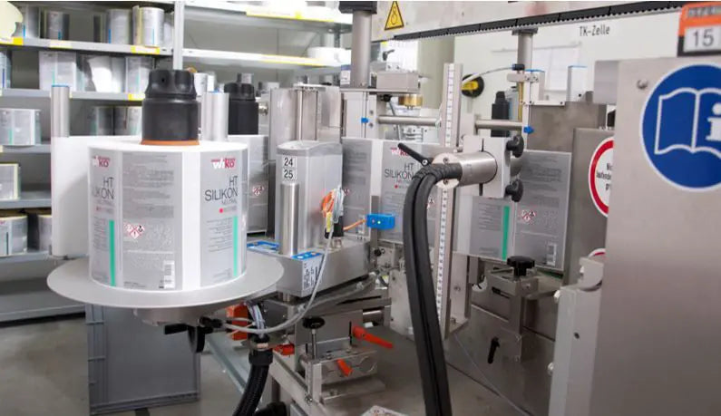 Machine Labeling - GLUETEC & WIKO