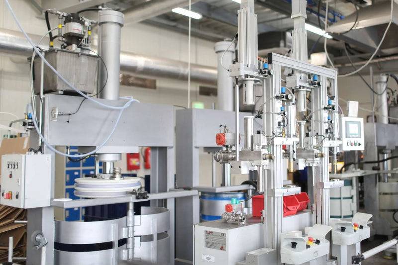 Abfüll-Maschine - GLUETEC & WIKO