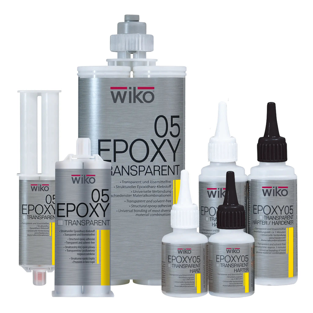 Epoxy 05 transparent group photo - GLUETEC & WIKO