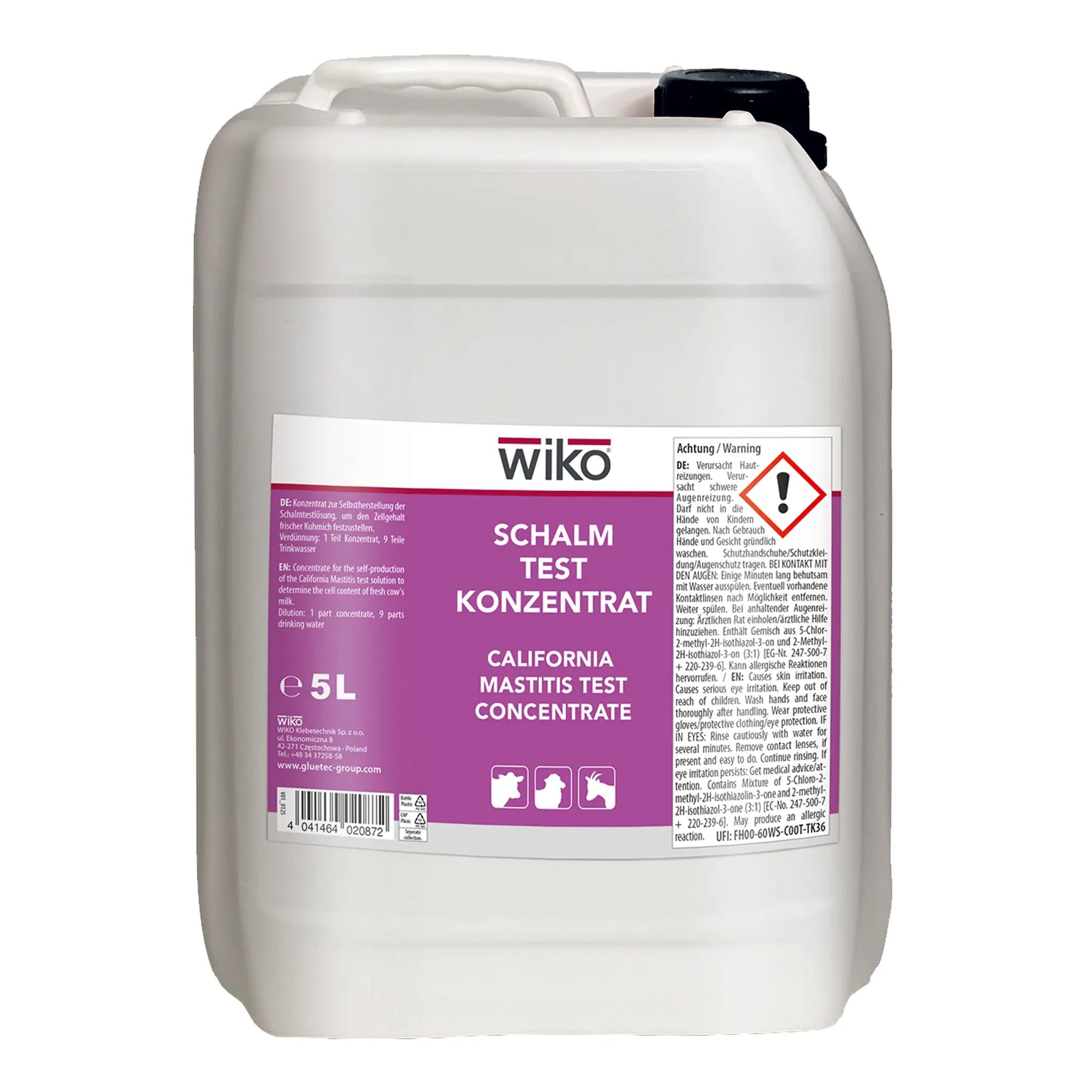 California mastitis test concentrate - WIKO