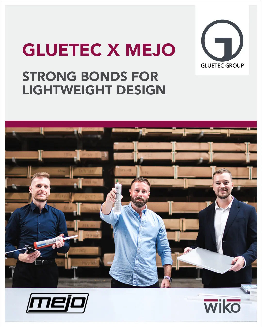 Strong Bonds for Lightweight Design: mejo and GLUETEC Set New Benchmarks
